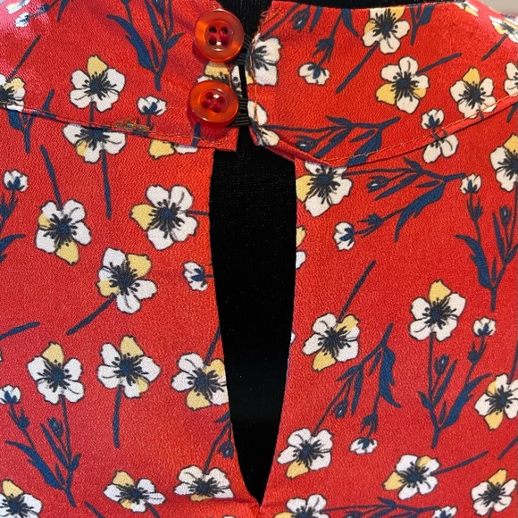 Allegra Massetti Made In Italy Sleeveless Maxi Dress Floral Design Like New - Picture 5 of 11